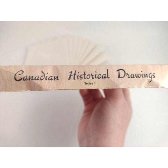 8 Hasty Note Cards Canadian Historical Drawings Art Prints Tonia Marks 1960s - Picture 11 of 16